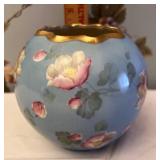 Porcelain floral vase
