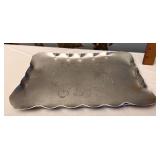 Metal etched Tray