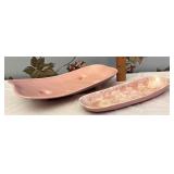 Brush pottery trays