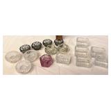 Glass salt dips