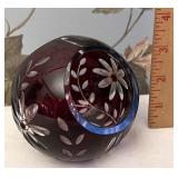 Czechoslovakian glass piece