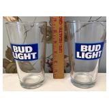 Bud light glasses