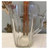 Glass pitcher