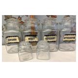 Glass canister set