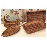 Wicker baskets