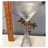 Eiffel tower martini glass