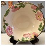 Franciscan ware desert rose serving bowl
