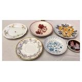 Miscellaneous porcelain plates