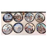 Vintage Cleveland Browns campout plates by Gary
