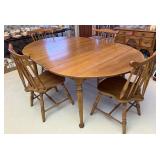 Dining table & 4 chairs