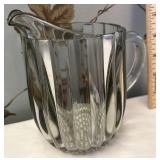 Glass pitcher