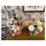 Artificial floral decor
