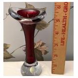 Glass bud vase