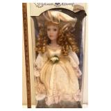 Victorian beauty bisque porcelain doll