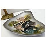 Mid Century Sascha Brastoff Rooftops Ashtray