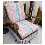 Swivel recliner