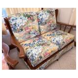 Mid century loveseat