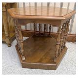Ethan Allen hexagon and table