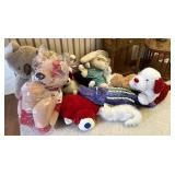 Large plush animals