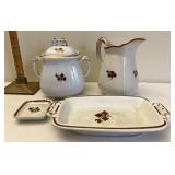 Alfred. Meaning ironstone - pitcher is crackdd
