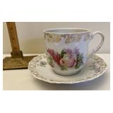 Shaving mug and saucer