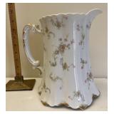 Haviland France porcelain pitcher