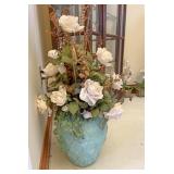 Vase with artificial Floral decor