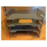 Plastic desk organizer