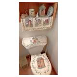 Country bath decor