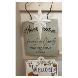 Welcome decor