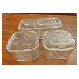 Glass refrigerator  dishes