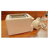 Can opener and toaster