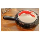 Shawnee pottery Kenwood lobster pot