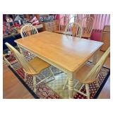 Table with four chairs