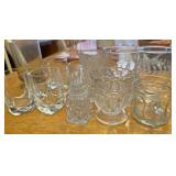 Miscellaneous glassware