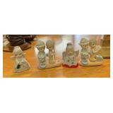 Precious moments and Angel figurines