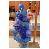 Handpainted ceramic fruit tree