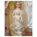 Franklin heirloom porcelain doll