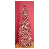 Red and white berry tree