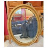 Oval mirror