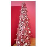 Red and white berry tree
