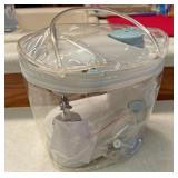 Battery operated sewing machine