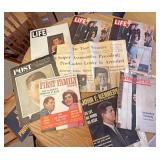 John Kennedy magazines and newspapers