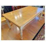 Table with six chairs