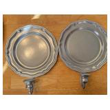 Pewter Wall sconces