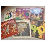 Childrens vinyl records