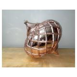 Large pink Christmas ornament