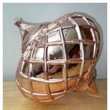 Large pink Christmas ornament