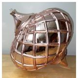 Large pink Christmas ornament