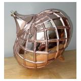 Large pink Christmas ornament